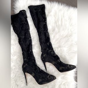 Dolce&Gabbana over knees high heels boots